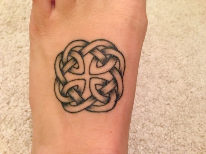 Татуировка кельтский узор